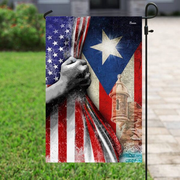 Puerto Rican Flag PSL257F2N: Authentic PR American Flag - Image 6