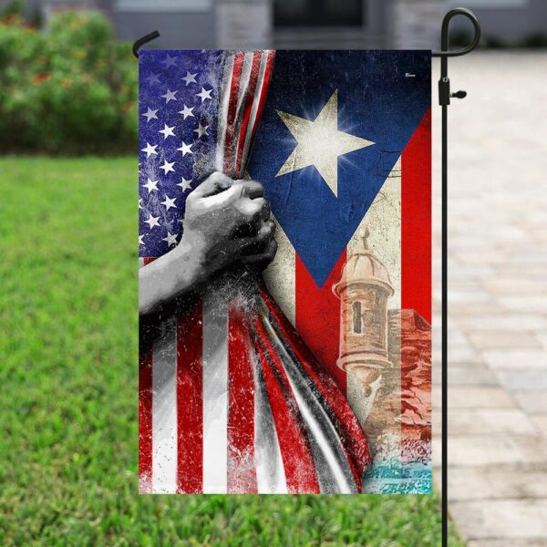Puerto Rican American Flag PSL257Fv2 - Image 6