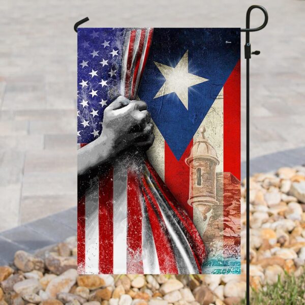 Puerto Rican American Flag PSL257Fv2 - Image 8