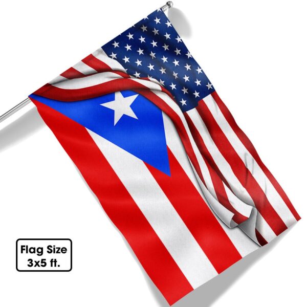 Puerto Rican Flag T-Shirt: TQN1041F - Show Your Pride - Image 6