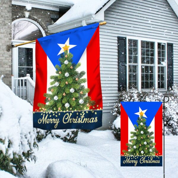Puerto Rican Christmas Flag: Celebrate Navidad! (TQN778F) - Image 4