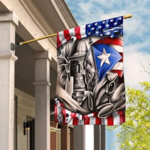 Puerto Rico American Flag TRN47F