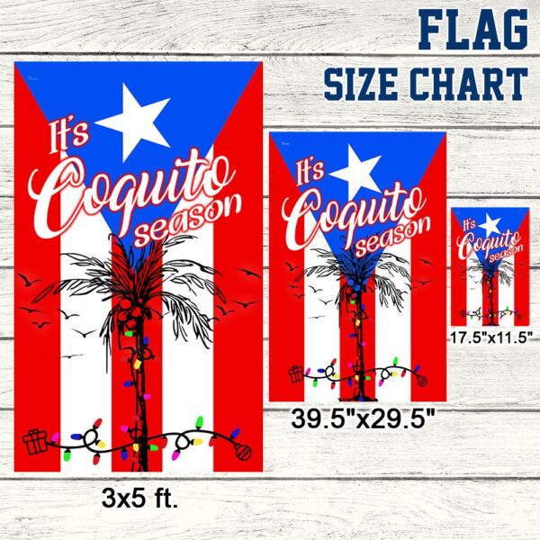 Puerto Rico Christmas Coquito Flag - LNT807F - Image 7