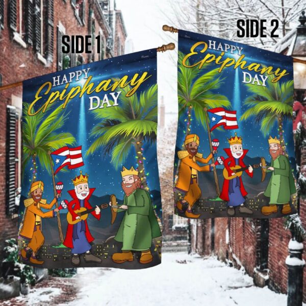 Puerto Rico Epiphany Flag: Three Wise Men LNT808F - Image 3
