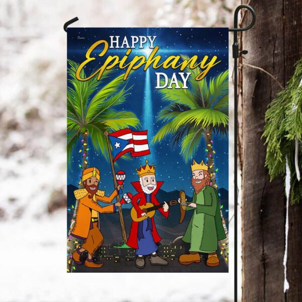 Puerto Rico Epiphany Flag: Three Wise Men LNT808F - Image 4