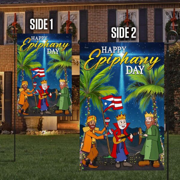 Puerto Rico Epiphany Flag: Three Wise Men LNT808F - Image 6