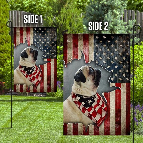 Pug Happy 4th Of July. American US Flag THN2158F - Image 10