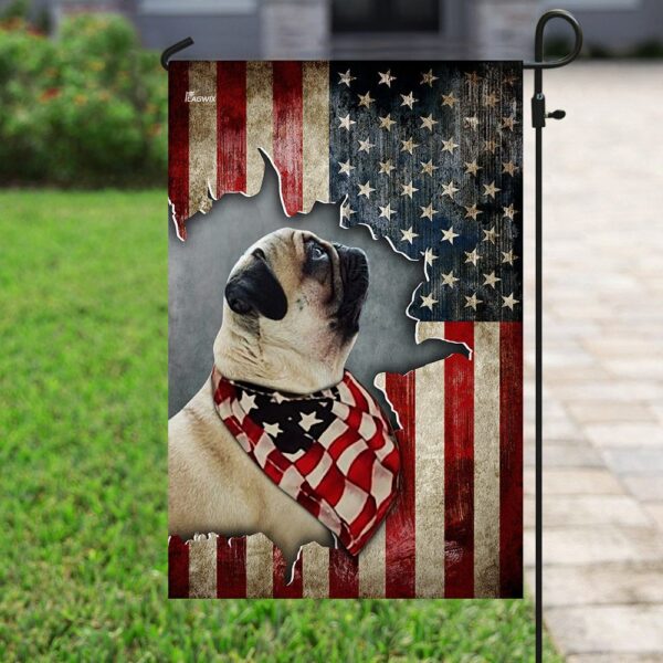 Pug Happy 4th Of July. American US Flag THN2158F - Image 6
