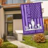 Purple Up! Military Child Flag: TQN1128F