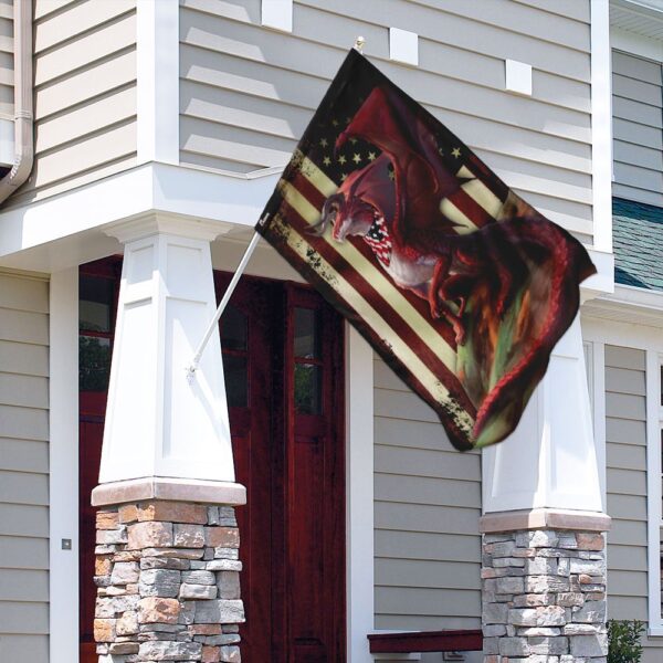 Red Dragon American Flag DDH1766F: Patriotic Decor & Apparel - Image 4