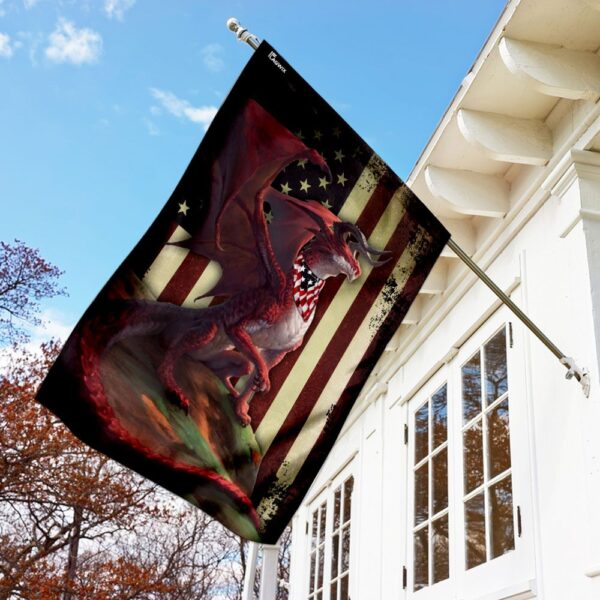 Red Dragon American Flag DDH1766F: Patriotic Decor & Apparel - Image 2