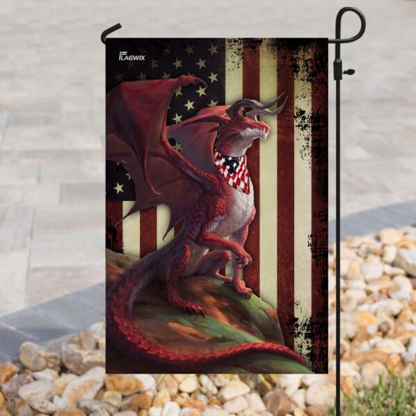 Red Dragon American Flag DDH1766F: Patriotic Decor & Apparel - Image 8