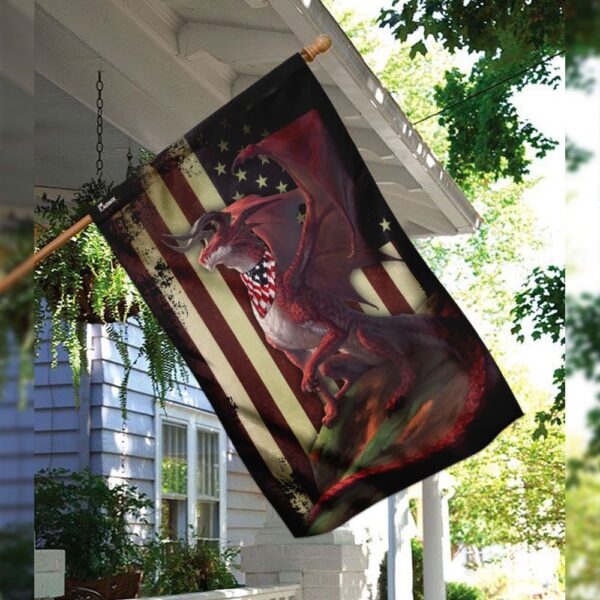 Red Dragon American Flag DDH1766F: Patriotic Decor & Apparel - Image 3