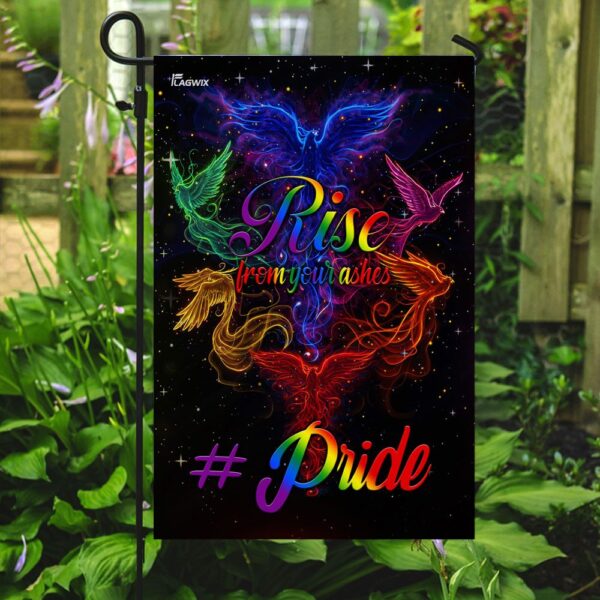 Phoenix LGBT Pride Flag: Rise From Ashes DDH1838F - Image 7