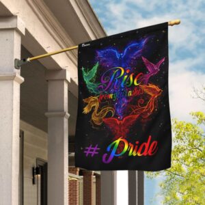 Phoenix LGBT Pride Flag: Rise From Ashes DDH1838F