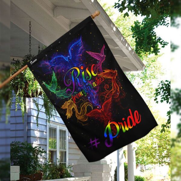 Phoenix LGBT Pride Flag: Rise From Ashes DDH1838F - Image 3