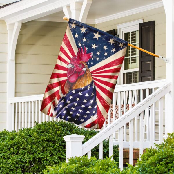 Rooster Patriot: American Flag Decor & Apparel - Image 2