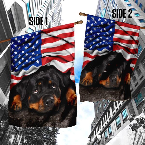 American Patriot Rottweiler Flag - Image 4