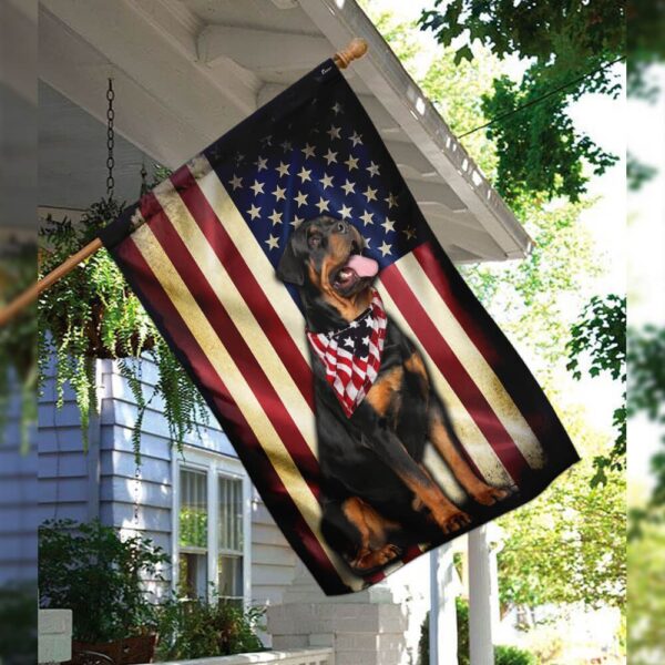 Rottweiler American Flag - Image 8