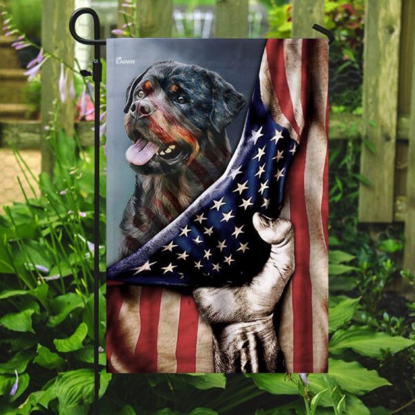 Rottweiler American U.S. Flag THN2101F2 - Image 7