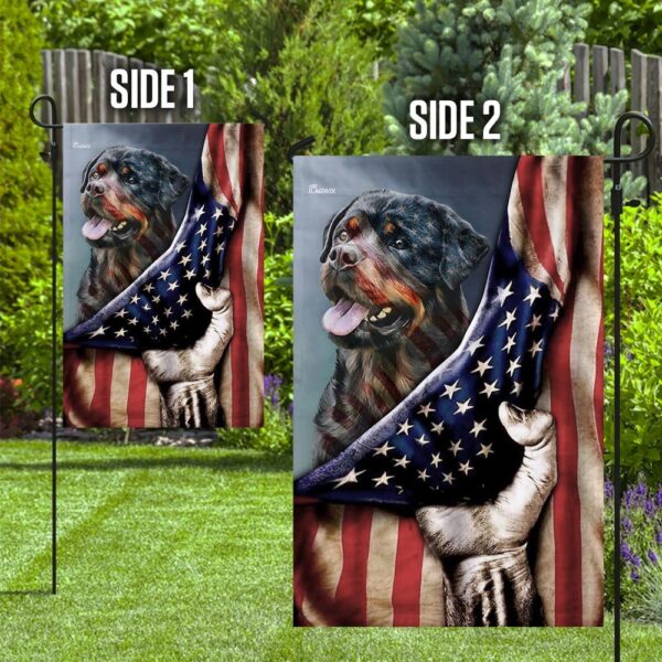 Rottweiler American U.S. Flag THN2101F2 - Image 10