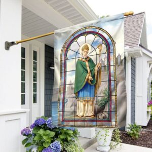 Saint Patrick's Day Flag QNK1049F: Irish Flag Banner for Parade & Celebrations