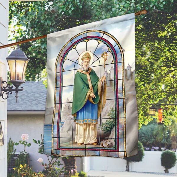 Saint Patrick's Day Flag QNK1049F: Irish Flag Banner for Parade & Celebrations - Image 2