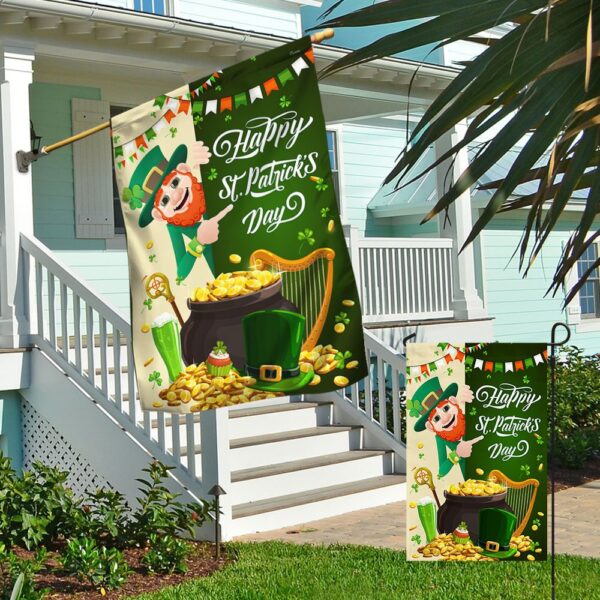 Leprechaun Flag for St. Patrick's Day - TQN834F - Image 4