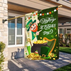 Leprechaun Flag for St. Patrick's Day - TQN834F