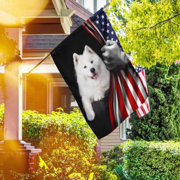 Samoyed & American Flag: Patriotic Dog Lover Gifts - Image 5