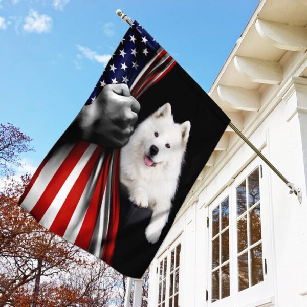Samoyed & American Flag: Patriotic Dog Lover Gifts - Image 4
