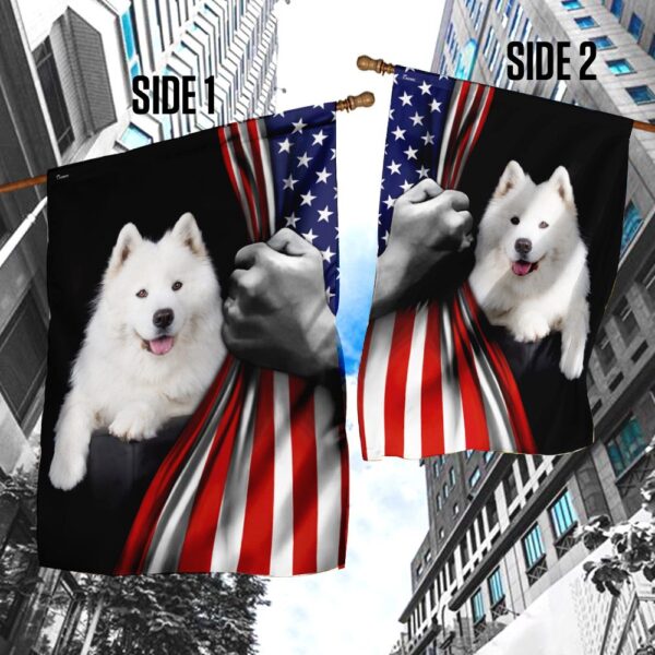 Samoyed & American Flag: Patriotic Dog Lover Gifts - Image 3