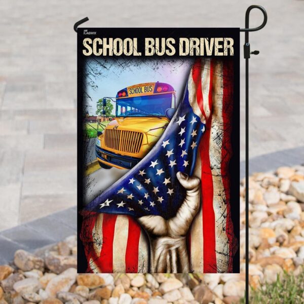 School Bus Driver Flag MLH918F: Safety & Visibility Guaranteed - Image 8