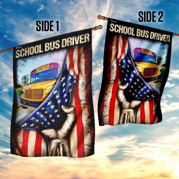 School Bus Driver Flag MLH918F: Safety & Visibility Guaranteed - Image 5