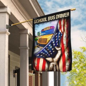 School Bus Driver Flag MLH918F: Safety & Visibility Guaranteed