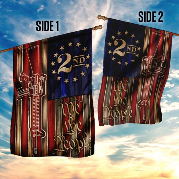 Second Amendment Flag PS194F: Patriotic American Flag - Image 10