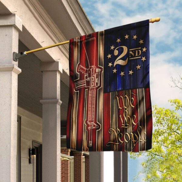 Second Amendment Flag PS194F: Patriotic American Flag - Image 6