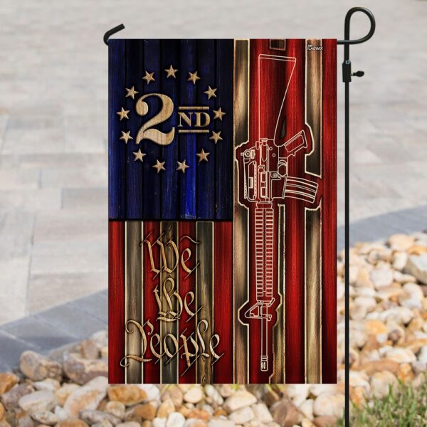 Second Amendment Flag PS194F: Patriotic American Flag - Image 3