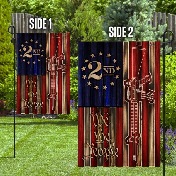 Second Amendment Flag PS194F: Patriotic American Flag - Image 5