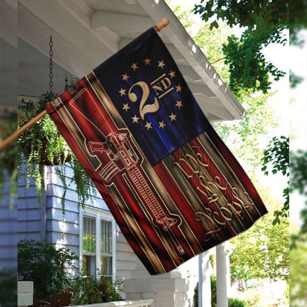 Second Amendment Flag PS194F: Patriotic American Flag - Image 8