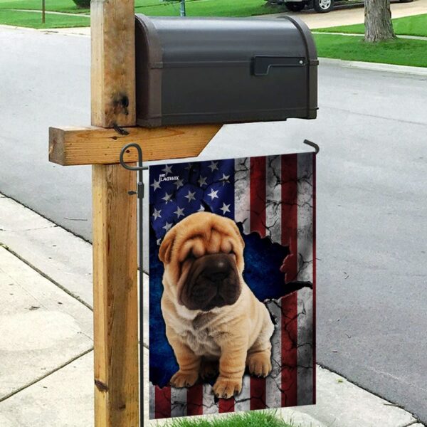 Patriotic Shar Pei Dog Breed Design - DDH1696F - Image 9