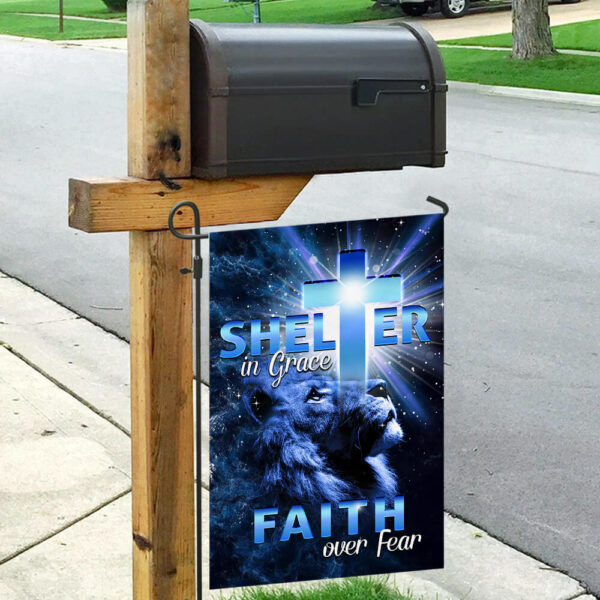 Faith Over Fear Flag: Shelter in Grace PSL207F - Image 4