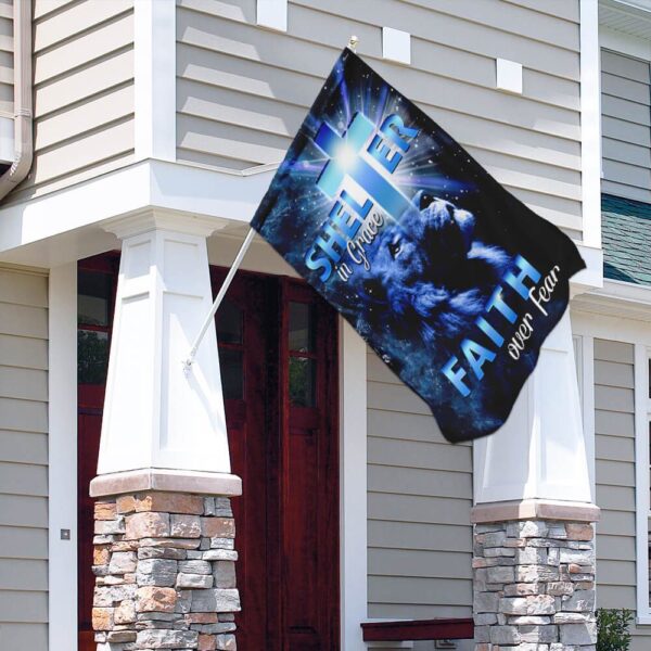 Faith Over Fear Flag: Shelter in Grace PSL207F - Image 9