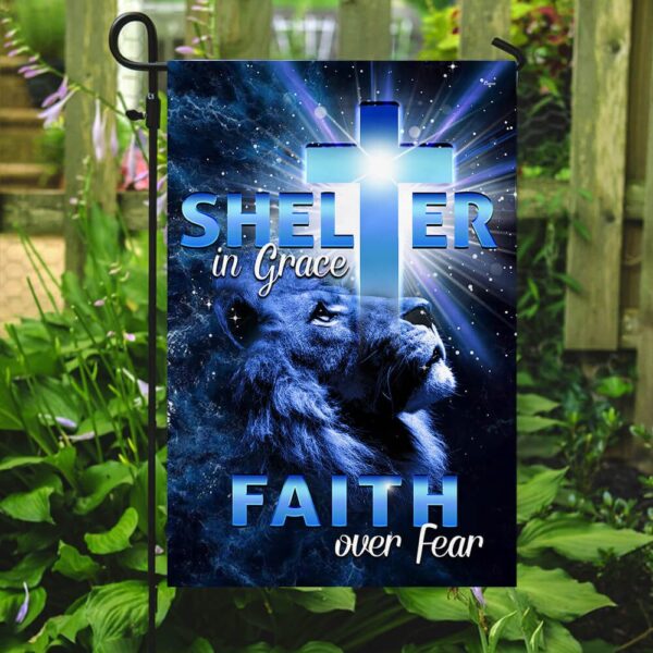 Faith Over Fear Flag: Shelter in Grace PSL207F - Image 2