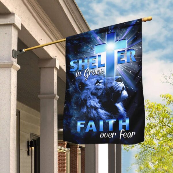 Faith Over Fear Flag: Shelter in Grace PSL207F - Image 6