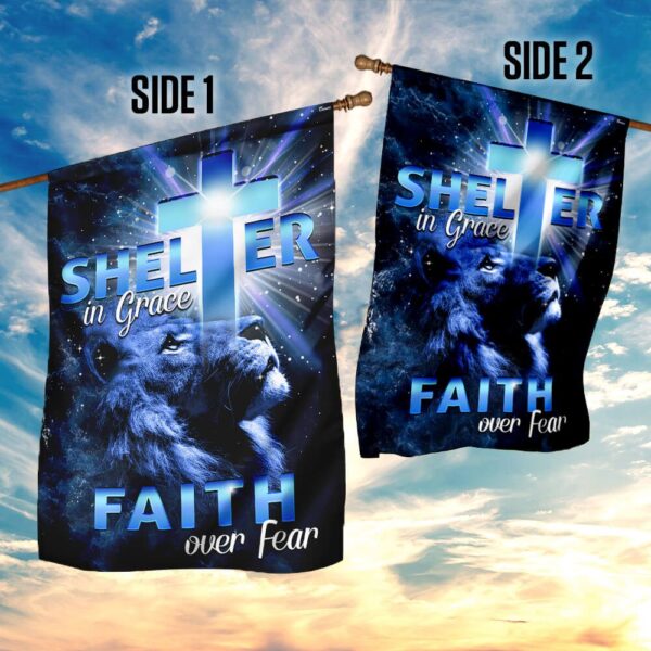 Faith Over Fear Flag: Shelter in Grace PSL207F - Image 10