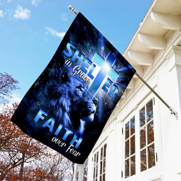 Faith Over Fear Flag: Shelter in Grace PSL207F - Image 7