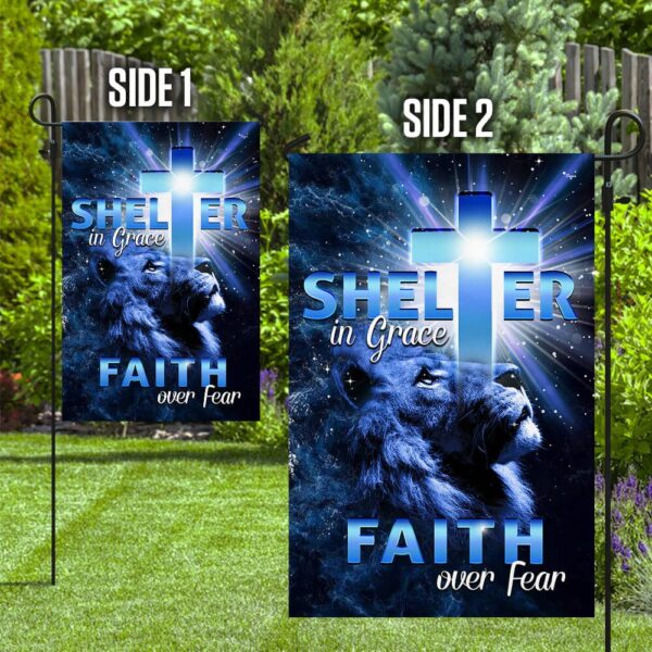 Faith Over Fear Flag: Shelter in Grace PSL207F - Image 5