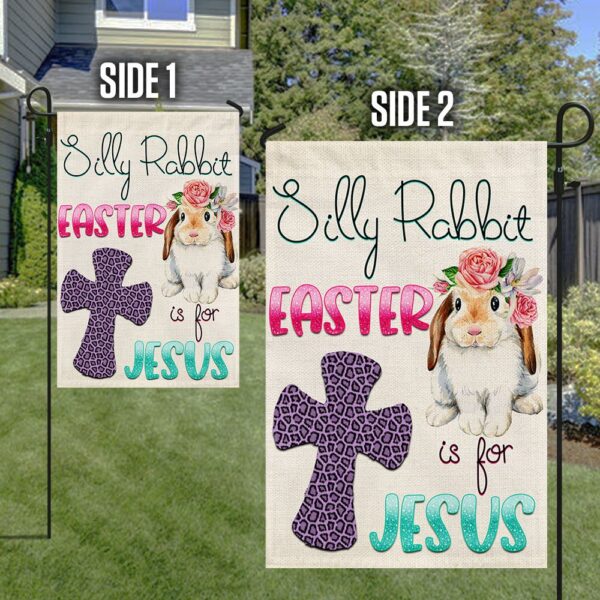 Silly Rabbit Easter Flag: Jesus Is The Reason for the Season - Image 5