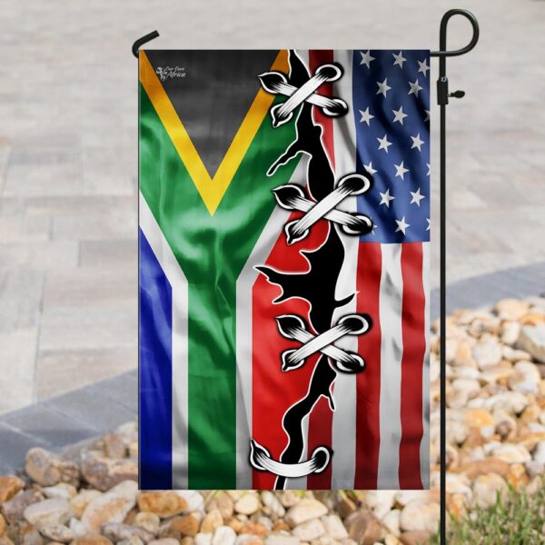 South Africa & USA Flag DBX1831F: Patriotic Decor - Image 8